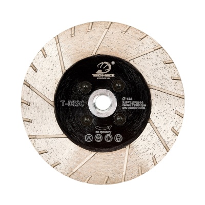 Диск алмазный шлифовальный турбо T-Disk (NMC) 125*M14*2,8 мм гранит сухой рез TECH-NICK