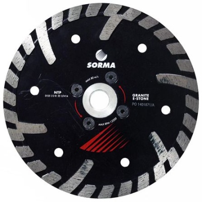 Алмазный отрезные диски SORMA TURBO NTP D125/M14